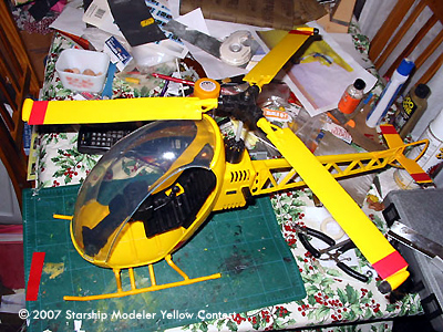 Starship Modeler: 'Yellow' Sci-Fi Modeling Contest