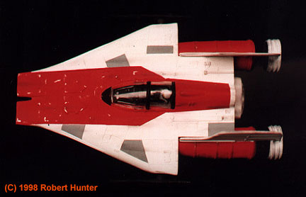 Top view of A-Wing