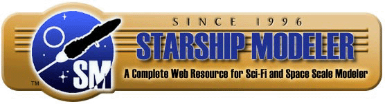 Starship Modeler - your resource for sci-fi, fantasy and real space scale modeling.