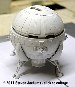 Starship Modeler - Stargazer's 1/144 scale Aries 1B