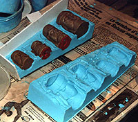 A set of molds from an upcoming project.