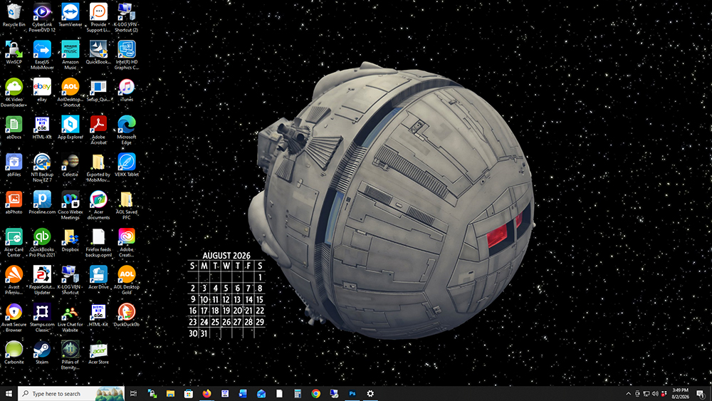 August 2026 screenshot